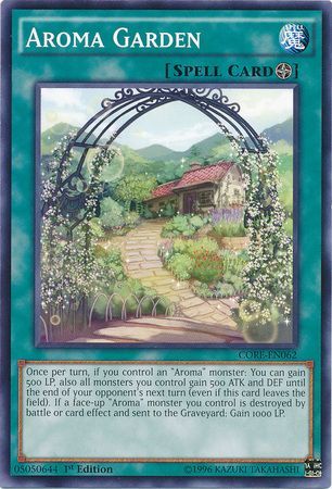 Aroma Garden CORE EN062 Common 1st Edition Aroma Garden CORE EN062 Common 1st Edition