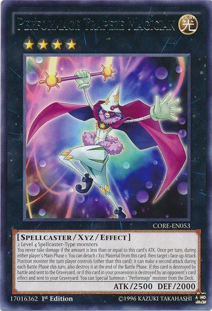 Performage Trapeze Magician CORE EN053 Rare 1st Edition Performage Trapeze Magician CORE EN053 Rare 1st Edition