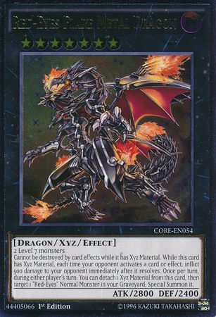 1st Ed LDS1-EN015 Red-Eyes Flare Metal Dragon Green Ultra Rare