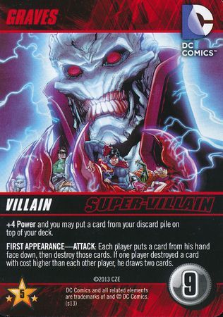 Graves DC Deck Building Game 2013 Graves DC Deck Building Game 2013