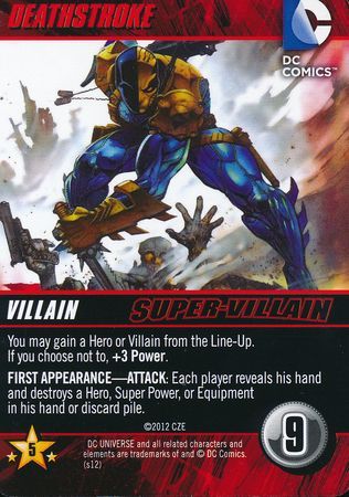 Deathstroke DC Deck Building Game 2012 Deathstroke DC Deck Building Game 2012
