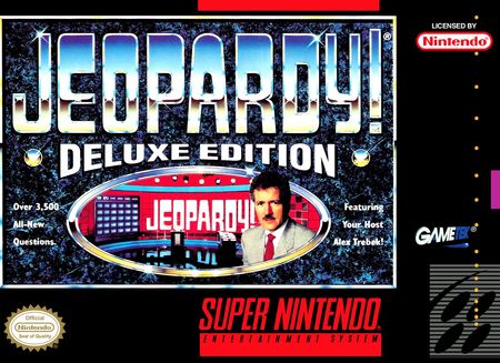 Jeopardy Deluxe - Super Nintendo (SNES) - Video Games | TrollAndToad