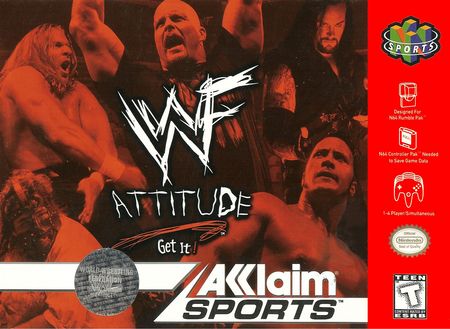 WWF Attitude Nintendo 64 WWF Attitude Nintendo 64