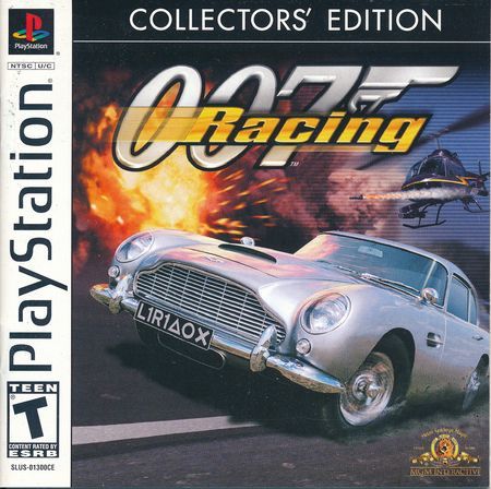007 Racing Collector s Edition Playstation 1 Sony Playstation PS1 007 Racing Collector s Edition Playstation 1 Sony Playstation PS1