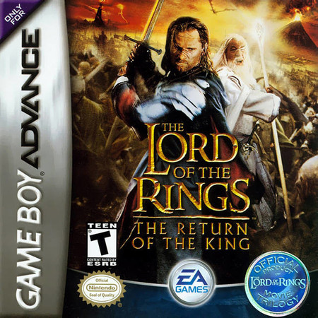 The Lord of the Rings The Return of the King Game Boy Advance The Lord of the Rings The Return of the King Game Boy Advance