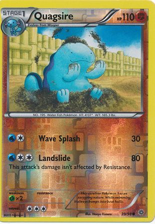 Quagsire 39 98 Common Reverse Holo XY Ancient Origins Reverse Holo Singles Quagsire 39 98 Common Reverse Holo XY Ancient Origins Reverse Holo Singles