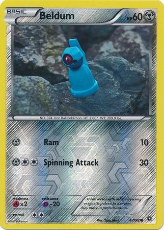 Beldum 47 98 Common Reverse Holo XY Ancient Origins Reverse Holo Singles Beldum 47 98 Common Reverse Holo XY Ancient Origins Reverse Holo Singles