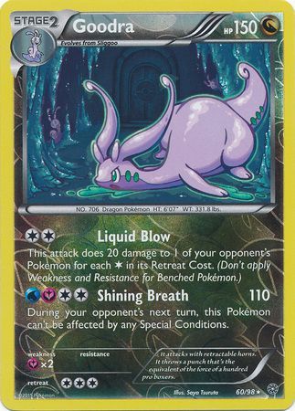 Goodra 60 98 Holo Rare Reverse Holo XY Ancient Origins Reverse Holo Singles Goodra 60 98 Holo Rare Reverse Holo XY Ancient Origins Reverse Holo Singles