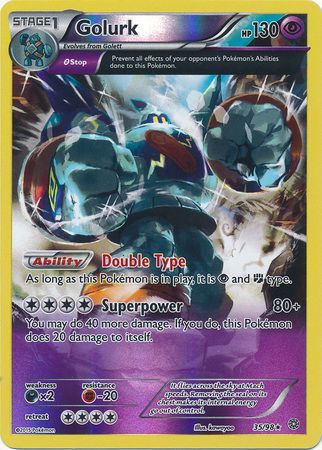 Golurk 35 98 Rare Reverse Holo XY Ancient Origins Reverse Holo Singles Golurk 35 98 Rare Reverse Holo XY Ancient Origins Reverse Holo Singles
