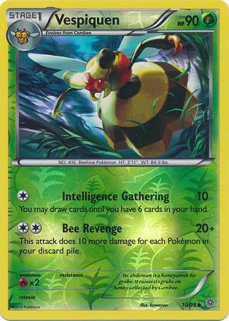 Vespiquen 10 98 Uncommon Reverse Holo Vespiquen 10 98 Uncommon Reverse Holo
