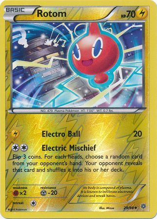 Rotom 29 98 Uncommon Reverse Holo XY Ancient Origins Reverse Holo Singles Rotom 29 98 Uncommon Reverse Holo XY Ancient Origins Reverse Holo Singles