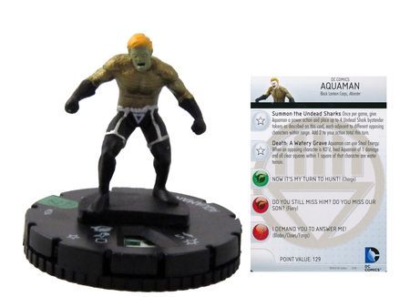 Aquaman 034 War of Light DC Heroclix War of Light Singles Aquaman 034 War of Light DC Heroclix War of Light Singles