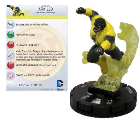 Arkillo 110 War of Light DC Heroclix War of Light Singles Arkillo 110 War of Light DC Heroclix War of Light Singles