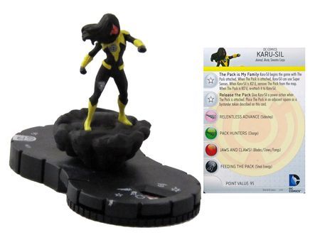 Karu Sil 037 War of Light DC Heroclix War of Light Singles Karu Sil 037 War of Light DC Heroclix War of Light Singles