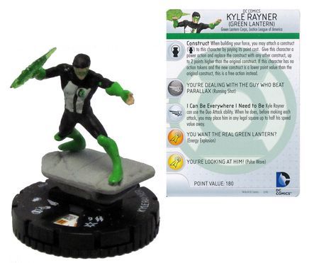 #107 SW WizKids DC Heroclix War of Light Kyle Rayner Green Lantern 