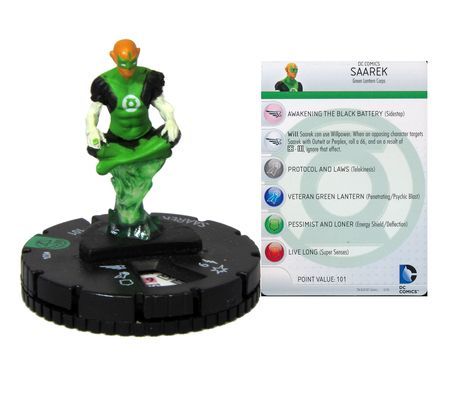 Saarek 024 War of Light DC Heroclix War of Light Singles Saarek 024 War of Light DC Heroclix War of Light Singles