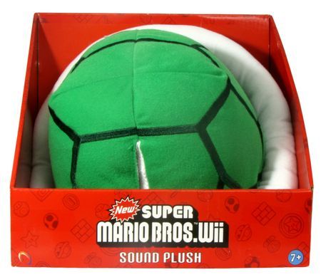 Super Mario Bro Wii Green Turtle Shell Sound Plush Super Mario Bro Wii Toys Super Mario Bro Wii Green Turtle Shell Sound Plush Super Mario Bro Wii Toys