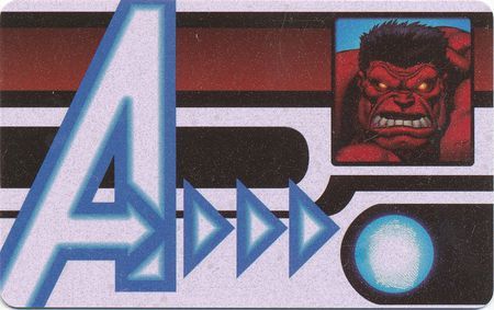 Red Hulk NFID 013 Nick Fury Agent of S H I E L D Red Hulk NFID 013 Nick Fury Agent of S H I E L D
