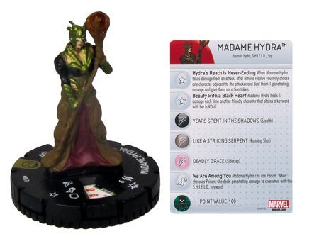 Madame Hydra 057 Nick Fury Agent of S H I E L D Marvel Heroclix Madame Hydra 057 Nick Fury Agent of S H I E L D Marvel Heroclix