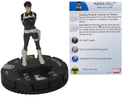 Maria Hill 002b Nick Fury Agent of S H I E L D Marvel Heroclix Marvel Nick Fury Agent of Shield Singles Maria Hill 002b Nick Fury Agent of S H I E L D Marvel Heroclix Marvel Nick Fury Agent of Shield Singles