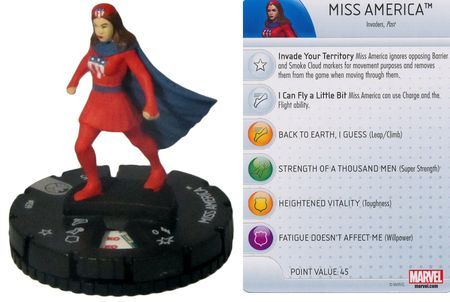Miss America 039 Nick Fury Agent of S H I E L D Marvel Heroclix Marvel Nick Fury Agent of Shield Singles Miss America 039 Nick Fury Agent of S H I E L D Marvel Heroclix Marvel Nick Fury Agent of Shield Singles