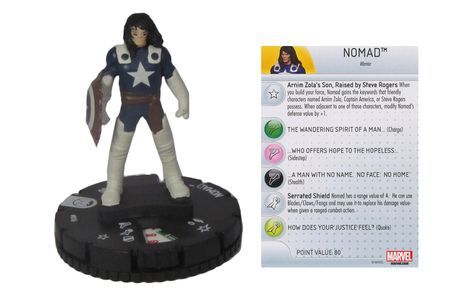 Nomad 016 Nick Fury Agent of S H I E L D Marvel Heroclix Nomad 016 Nick Fury Agent of S H I E L D Marvel Heroclix
