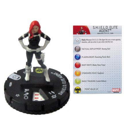 S H I E L D Elite Agent 003a Nick Fury Agent of S H I E L D Marvel Heroclix S H I E L D Elite Agent 003a Nick Fury Agent of S H I E L D Marvel Heroclix