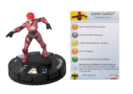 Sarah Garza 009 Nick Fury Agent of S H I E L D Marvel Heroclix Marvel Nick Fury Agent of Shield Singles Sarah Garza 009 Nick Fury Agent of S H I E L D Marvel Heroclix Marvel Nick Fury Agent of Shield Singles