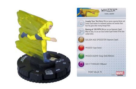 Whizzer 040 Nick Fury Agent of S H I E L D Marvel Heroclix Whizzer 040 Nick Fury Agent of S H I E L D Marvel Heroclix