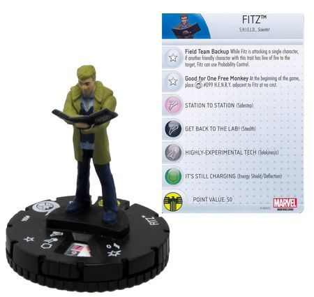 Marvel Heroclix Nicky Fury Agent of SHIELD AGENT MAY #011 