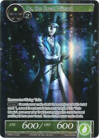 Oz The Great Wizard Full Art PR2015 022 PR Oz The Great Wizard Full Art PR2015 022 PR