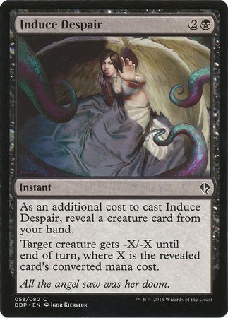 Induce Despair 53 80 Duel Decks Zendikar vs Eldrazi Singles Induce Despair 53 80 Duel Decks Zendikar vs Eldrazi Singles