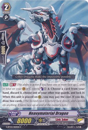 Heavymaterial Dragon G BT03 083EN Common C G Booster Set 3 Sovereign Star Dragon Singles Heavymaterial Dragon G BT03 083EN Common C G Booster Set 3 Sovereign Star Dragon Singles