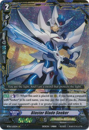 Blaster Blade Seeker - BT16/L02EN - Legion Rare (LR) - Vol. 16: Legion ...