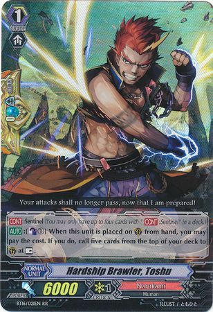 Hardship Brawler Toshu BT16 021EN Double Rare RR Vol 16 Legion of Dragons Blades Ver E Singles Hardship Brawler Toshu BT16 021EN Double Rare RR Vol 16 Legion of Dragons Blades Ver E Singles