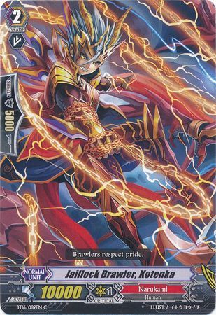Jaillock Brawler Kotenka BT16 089EN Common C Jaillock Brawler Kotenka BT16 089EN Common C