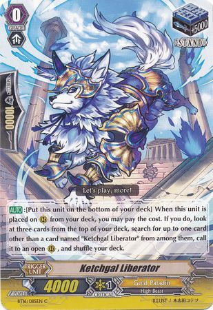 Ketchgal Liberator BT16 085EN Common C Vol 16 Legion of Dragons Blades Ver E Singles Ketchgal Liberator BT16 085EN Common C Vol 16 Legion of Dragons Blades Ver E Singles