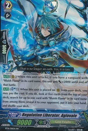 Regulation Liberator Aglovale BT16 016EN Double Rare RR Vol 16 Legion of Dragons Blades Ver E Singles Regulation Liberator Aglovale BT16 016EN Double Rare RR Vol 16 Legion of Dragons Blades Ver E Singles