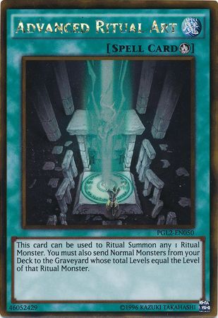 Advanced Ritual Art PGL2 EN050 Gold Rare Unlimited Premium Gold Return of the Bling Unlimited Singles Advanced Ritual Art PGL2 EN050 Gold Rare Unlimited Premium Gold Return of the Bling Unlimited Singles