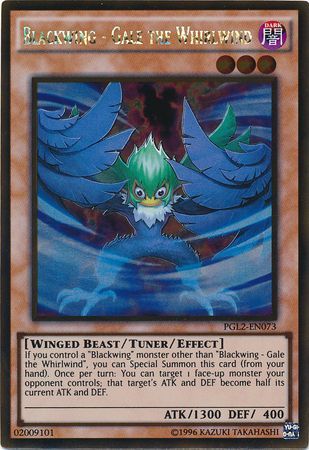 Blackwing Gale the Whirlwind PGL2 EN073 Gold Rare Unlimited Blackwing Gale the Whirlwind PGL2 EN073 Gold Rare Unlimited