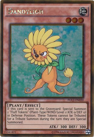 Dandylion PGL2 EN030 Gold Rare Unlimited Premium Gold Return of the Bling Unlimited Singles Dandylion PGL2 EN030 Gold Rare Unlimited Premium Gold Return of the Bling Unlimited Singles