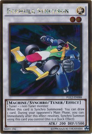 Formula Synchron PGL2 EN088 Gold Rare Unlimited Premium Gold Return of the Bling Unlimited Singles Formula Synchron PGL2 EN088 Gold Rare Unlimited Premium Gold Return of the Bling Unlimited Singles