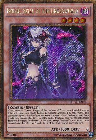 Isolde Belle of the Underworld PGL2 EN010 Gold Secret Rare Unlimited Premium Gold Return of the Bling Unlimited Singles Isolde Belle of the Underworld PGL2 EN010 Gold Secret Rare Unlimited Premium Gold Return of the Bling Unlimited Singles
