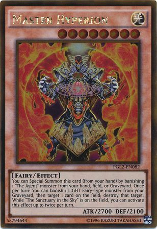 Master Hyperion PGL2 EN082 Gold Rare Unlimited Master Hyperion PGL2 EN082 Gold Rare Unlimited