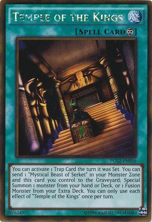 Temple of the Kings PGL2 EN056 Gold Rare Unlimited Temple of the Kings PGL2 EN056 Gold Rare Unlimited