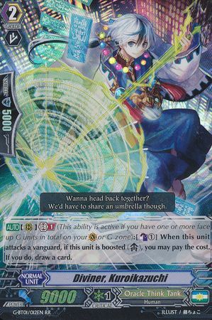 Diviner Kuroikazuchi G BT01 012EN Double Rare RR G Booster Set 1 Generation Stride Singles Diviner Kuroikazuchi G BT01 012EN Double Rare RR G Booster Set 1 Generation Stride Singles