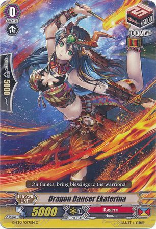 Dragon Dancer Ekaterina G BT01 077EN Common C Dragon Dancer Ekaterina G BT01 077EN Common C