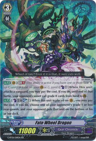 Fate Wheel Dragon G BT01 019EN Double Rare RR G Booster Set 1 Generation Stride Singles Fate Wheel Dragon G BT01 019EN Double Rare RR G Booster Set 1 Generation Stride Singles
