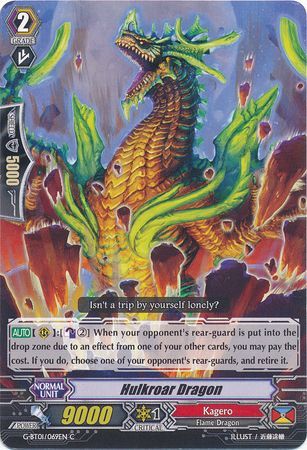 Hulkroar Dragon G BT01 069EN Common C Hulkroar Dragon G BT01 069EN Common C
