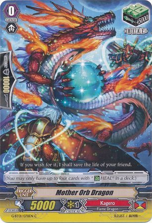 Mother Orb Dragon G BT01 078EN Common C Mother Orb Dragon G BT01 078EN Common C